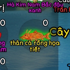 Trang bị thân cá rồng họa tiết trong câu cá vạn cân